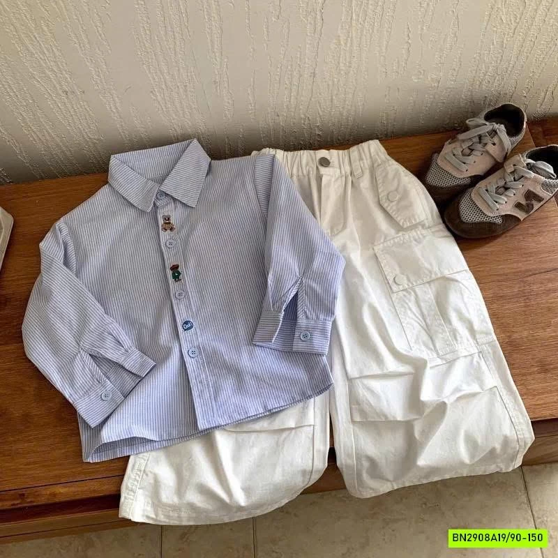 SƠ MI CỔ ĐỨC DÀI TAY