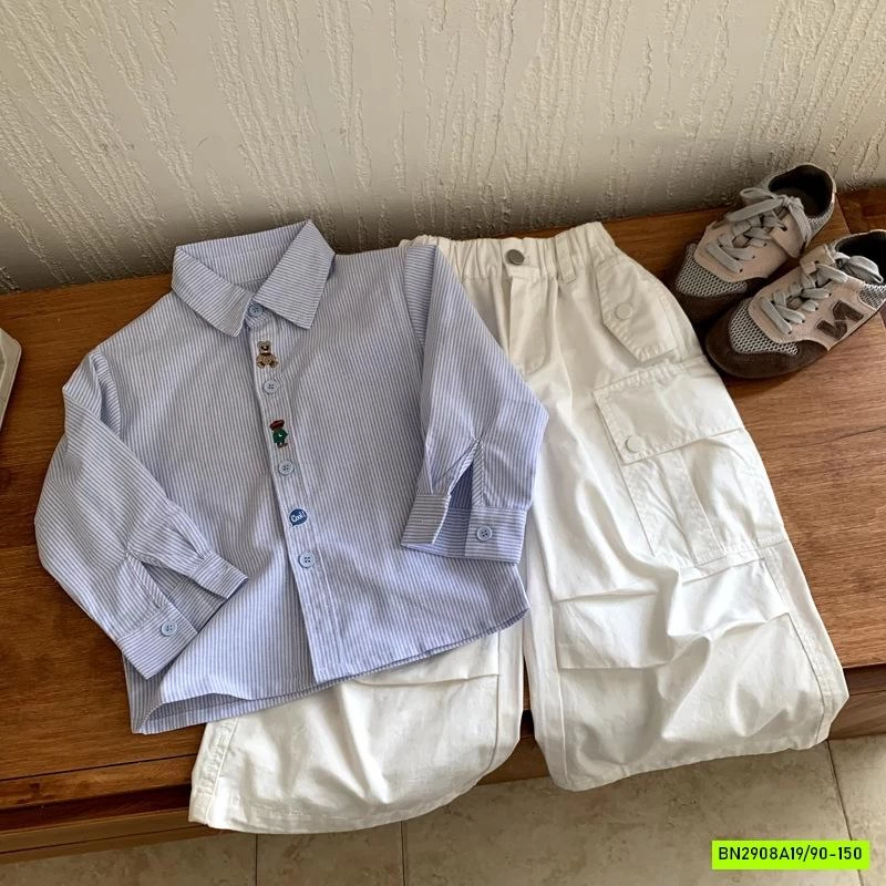 SƠ MI CỔ ĐỨC DÀI TAY