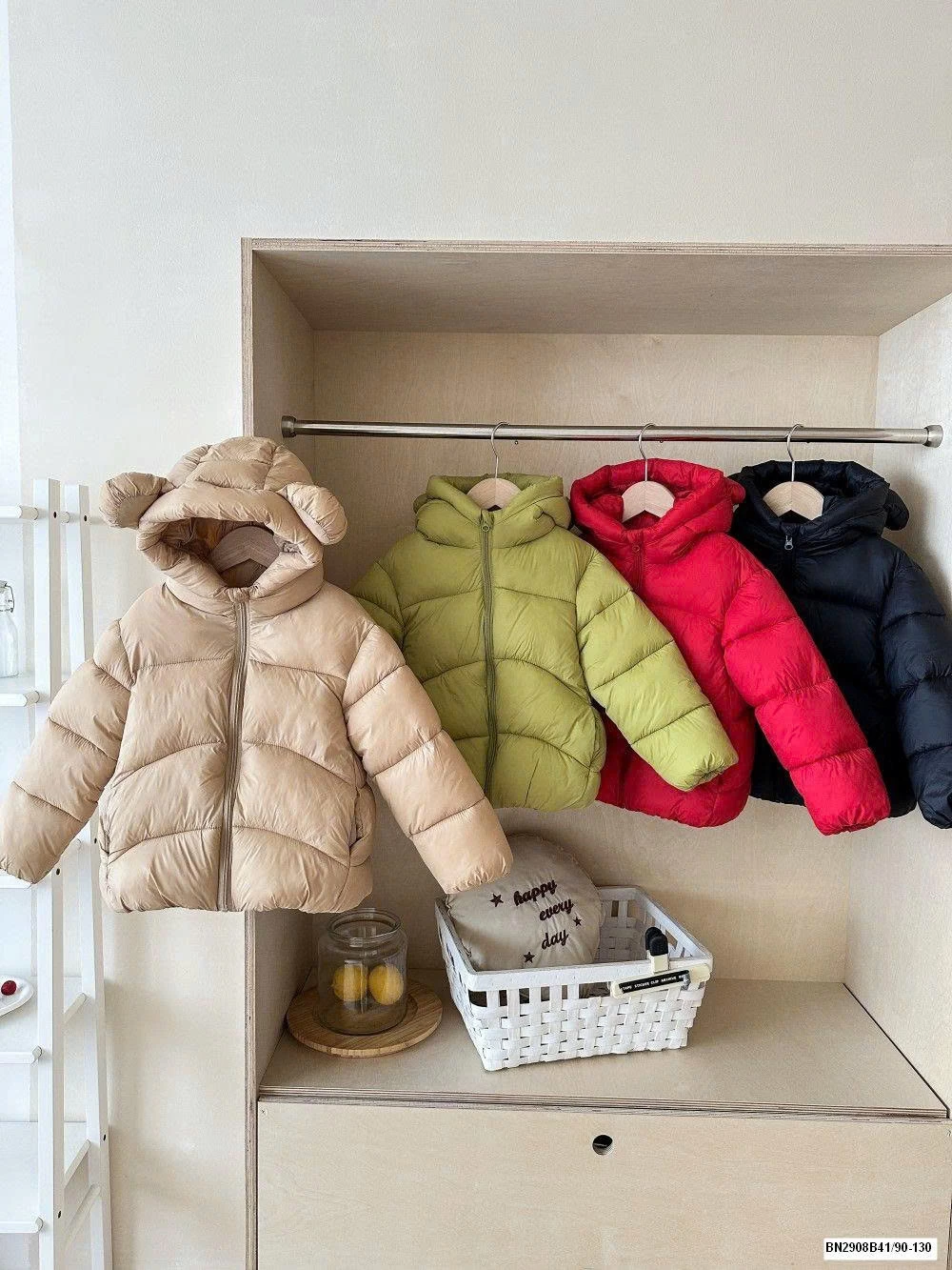 ÁO KHOÁC PHAO TAI GẤU CHO BÉ