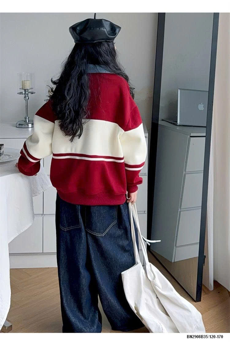 ÁO NỈ CỔ BẺ SZ ĐẠI