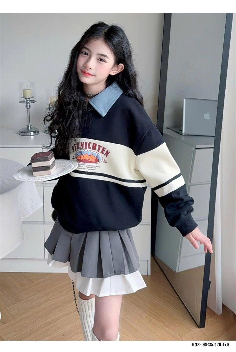 ÁO NỈ CỔ BẺ SZ ĐẠI