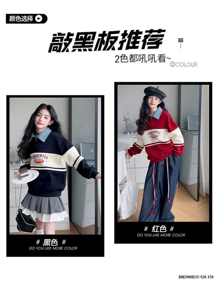 ÁO NỈ CỔ BẺ SZ ĐẠI