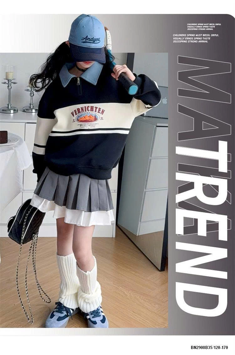 ÁO NỈ CỔ BẺ SZ ĐẠI