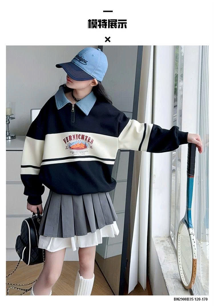 ÁO NỈ CỔ BẺ SZ ĐẠI