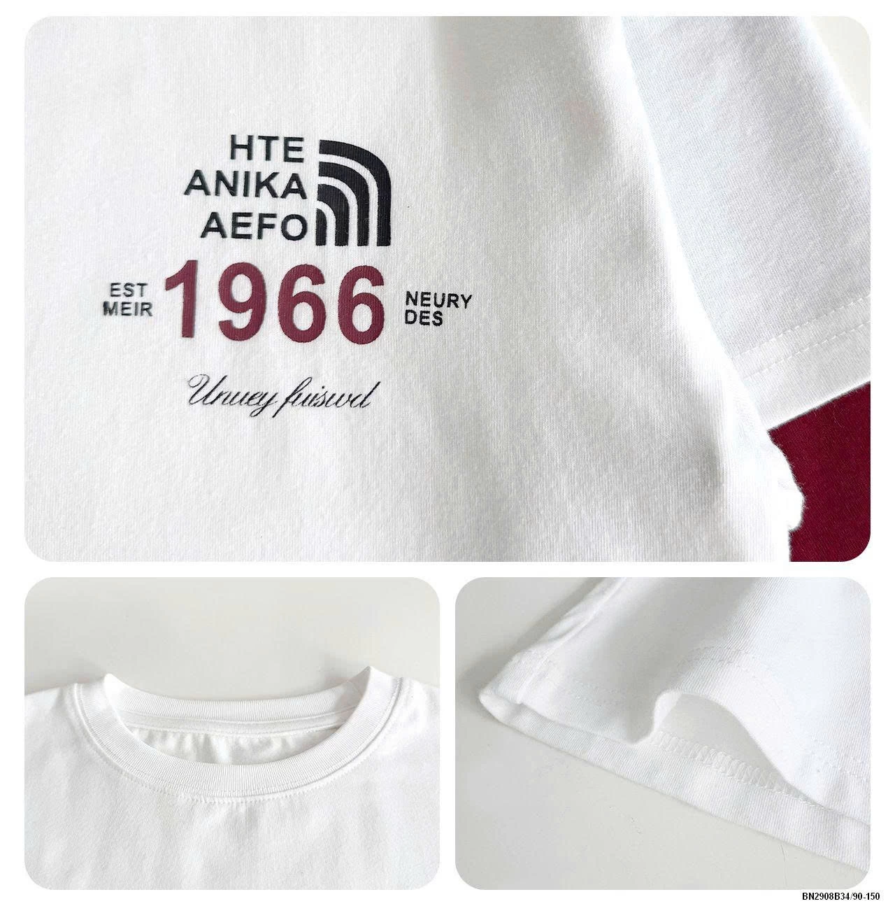 ÁO THUN TAY NỐI 1966 AOAOKID