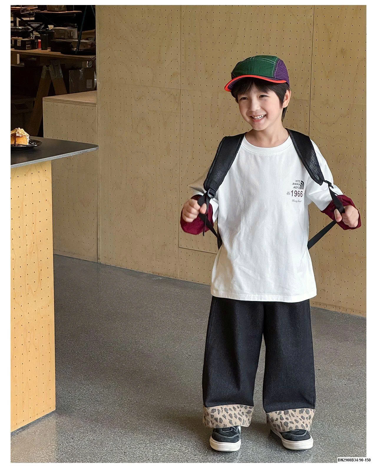 ÁO THUN TAY NỐI 1966 AOAOKID