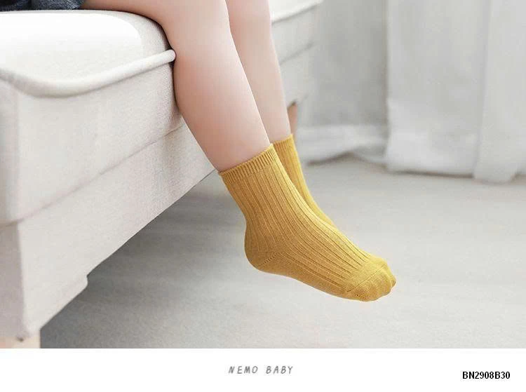 SÉT 5Đ TẤT TRƠN MÀU NEMO