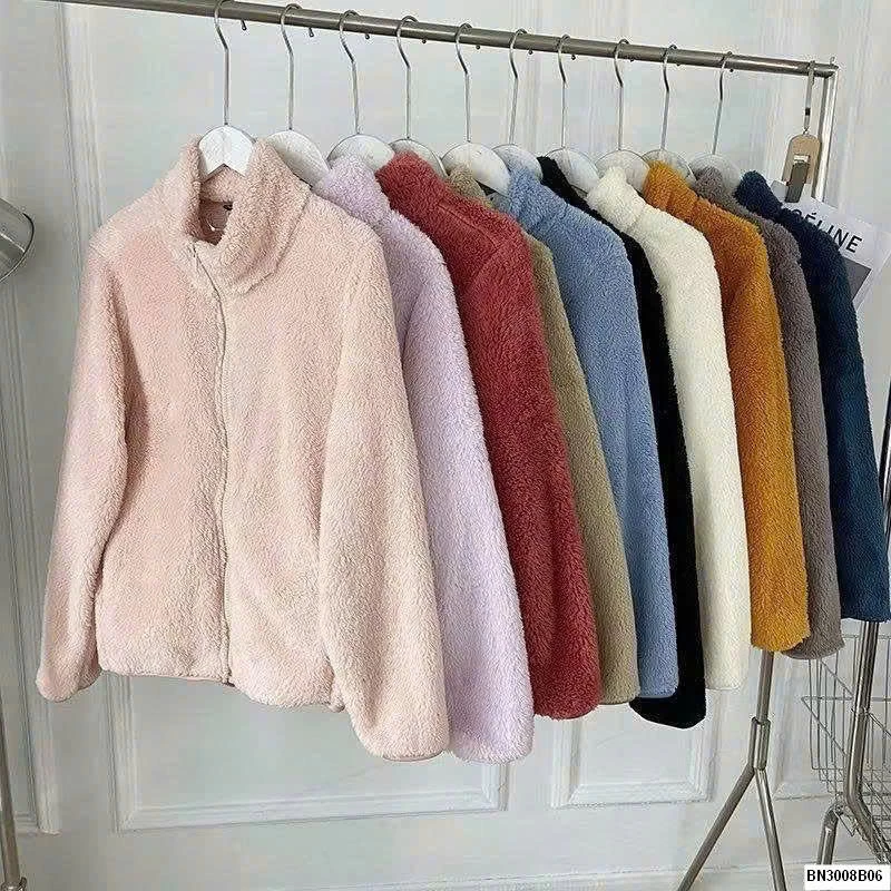 ÁO KHOÁC LÔNG CỪU CHO NỮ