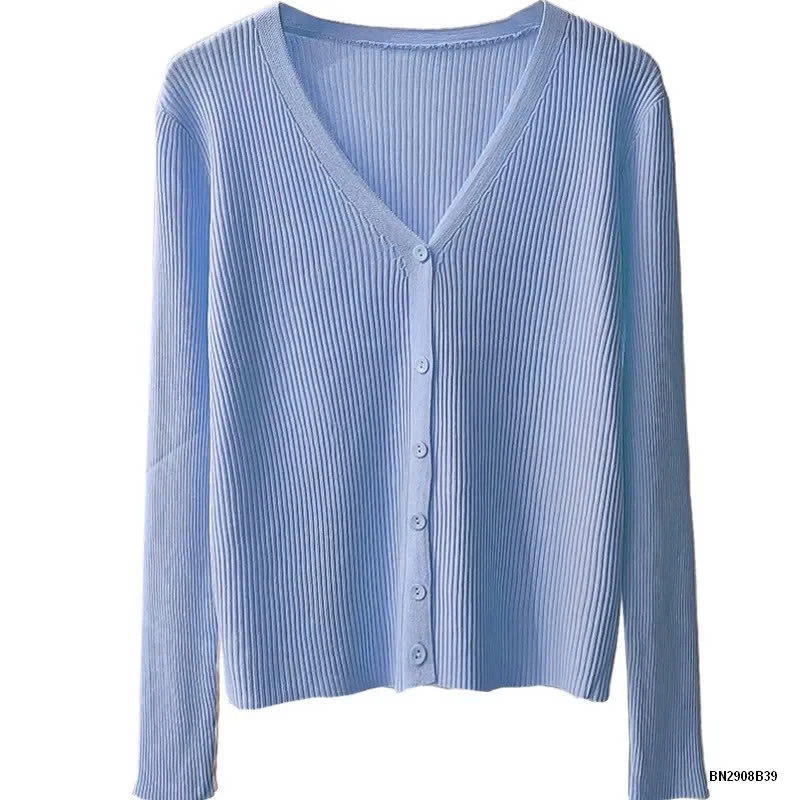 ÁO CARDIGAN NỮ CỔ V