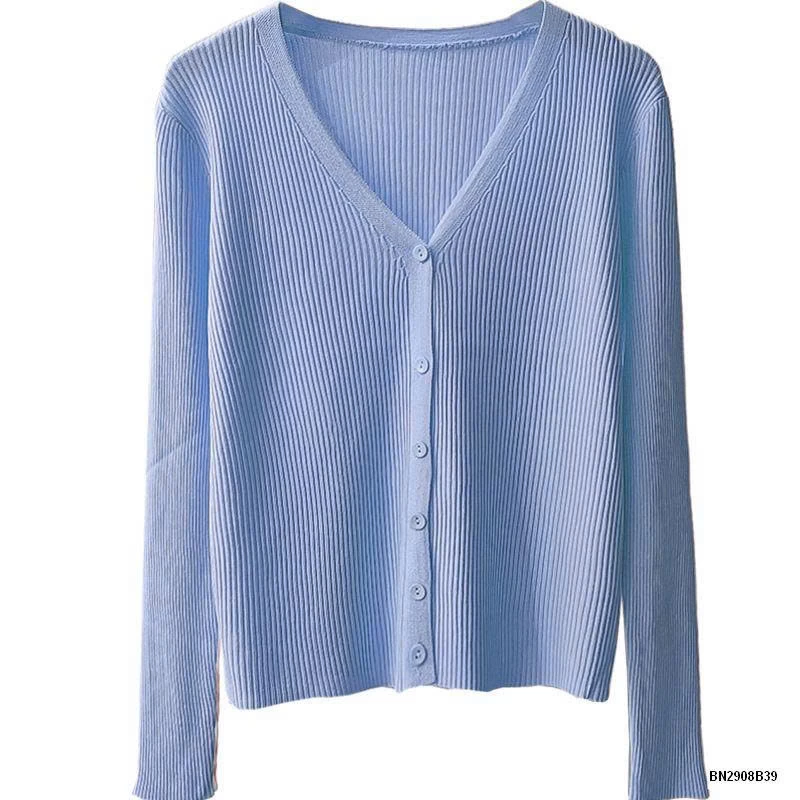 ÁO CARDIGAN NỮ CỔ V