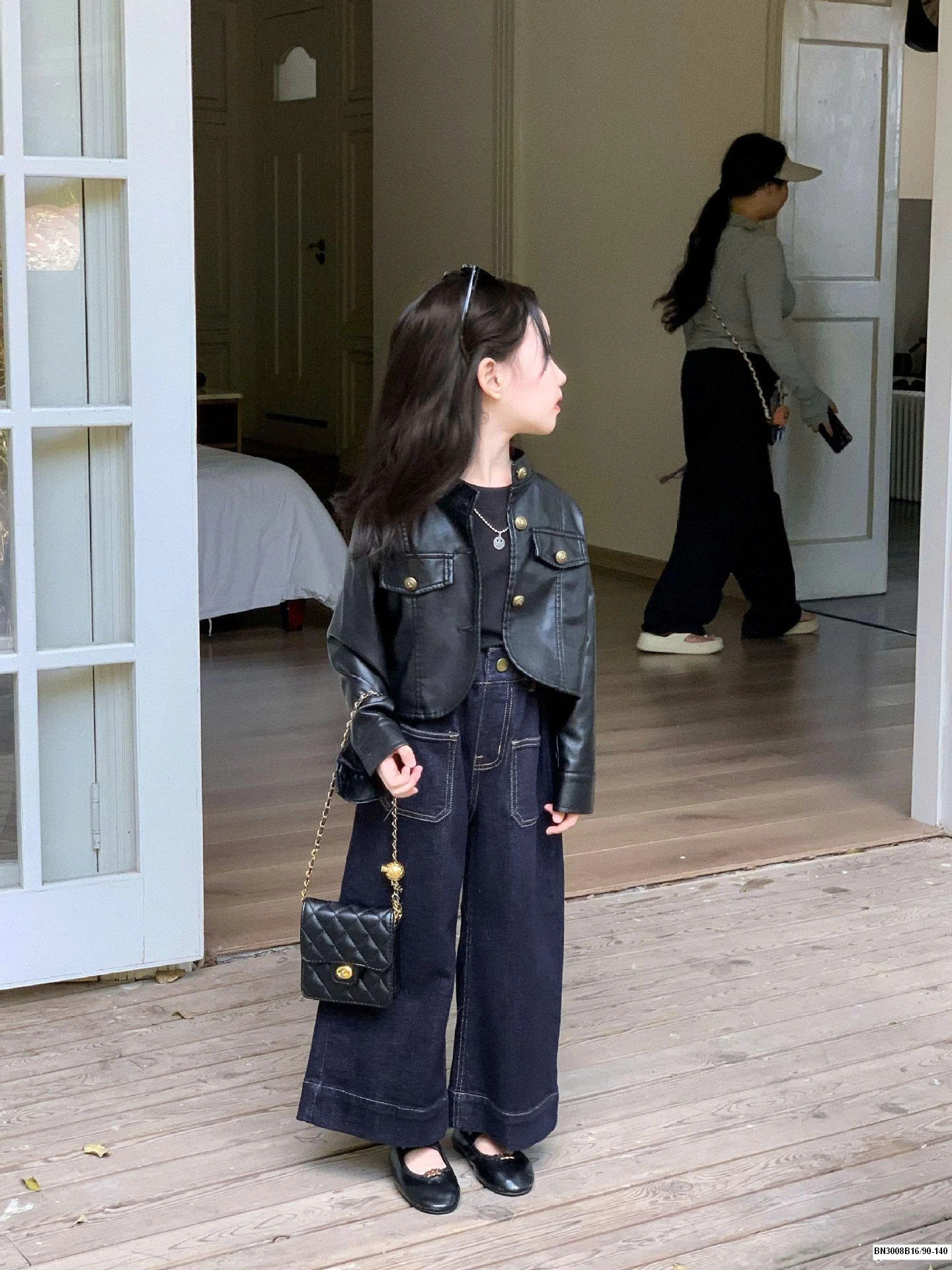 SÉT THỜI TRANG ÁO DA 3 CHI TIẾT