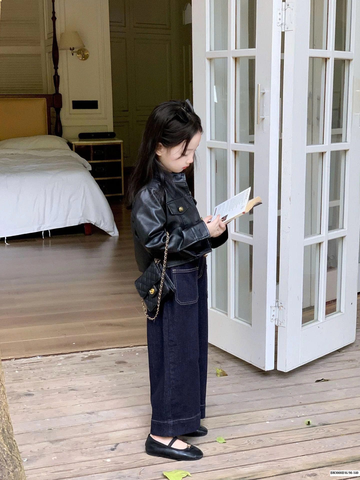 SÉT THỜI TRANG ÁO DA 3 CHI TIẾT