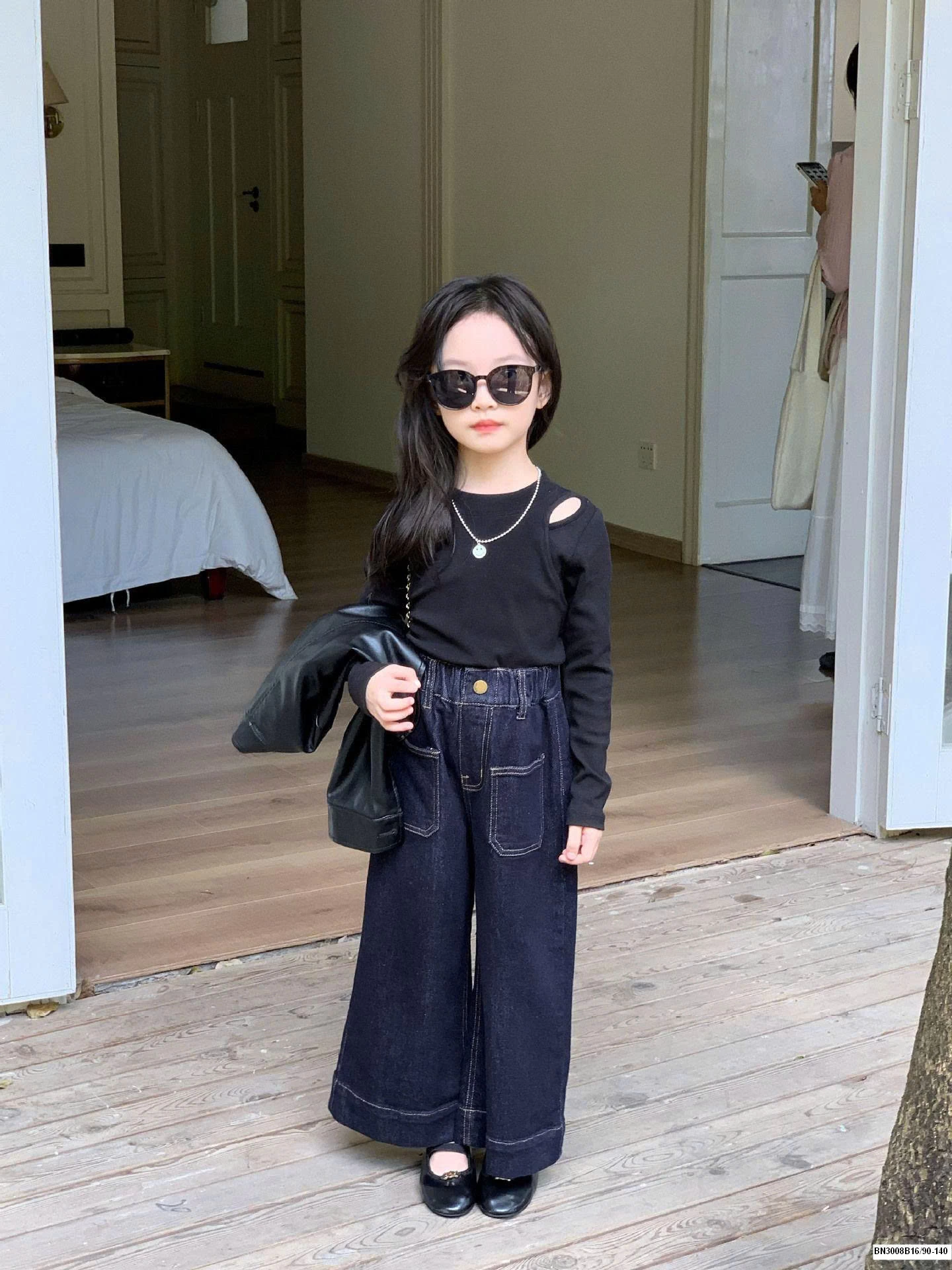 SÉT THỜI TRANG ÁO DA 3 CHI TIẾT