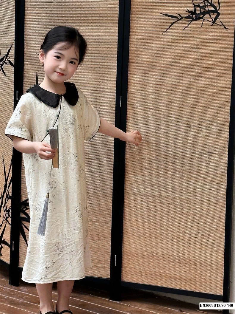 ĐẦM VẢI THÔ SƯỜN XÁM CỔ SEN