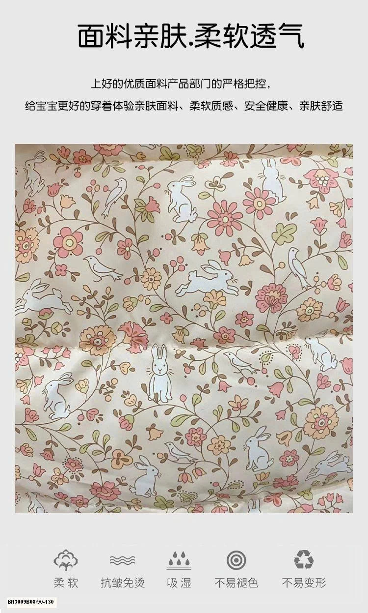 ÁO PHẢO HOA NHÍ LÓT LÔNG