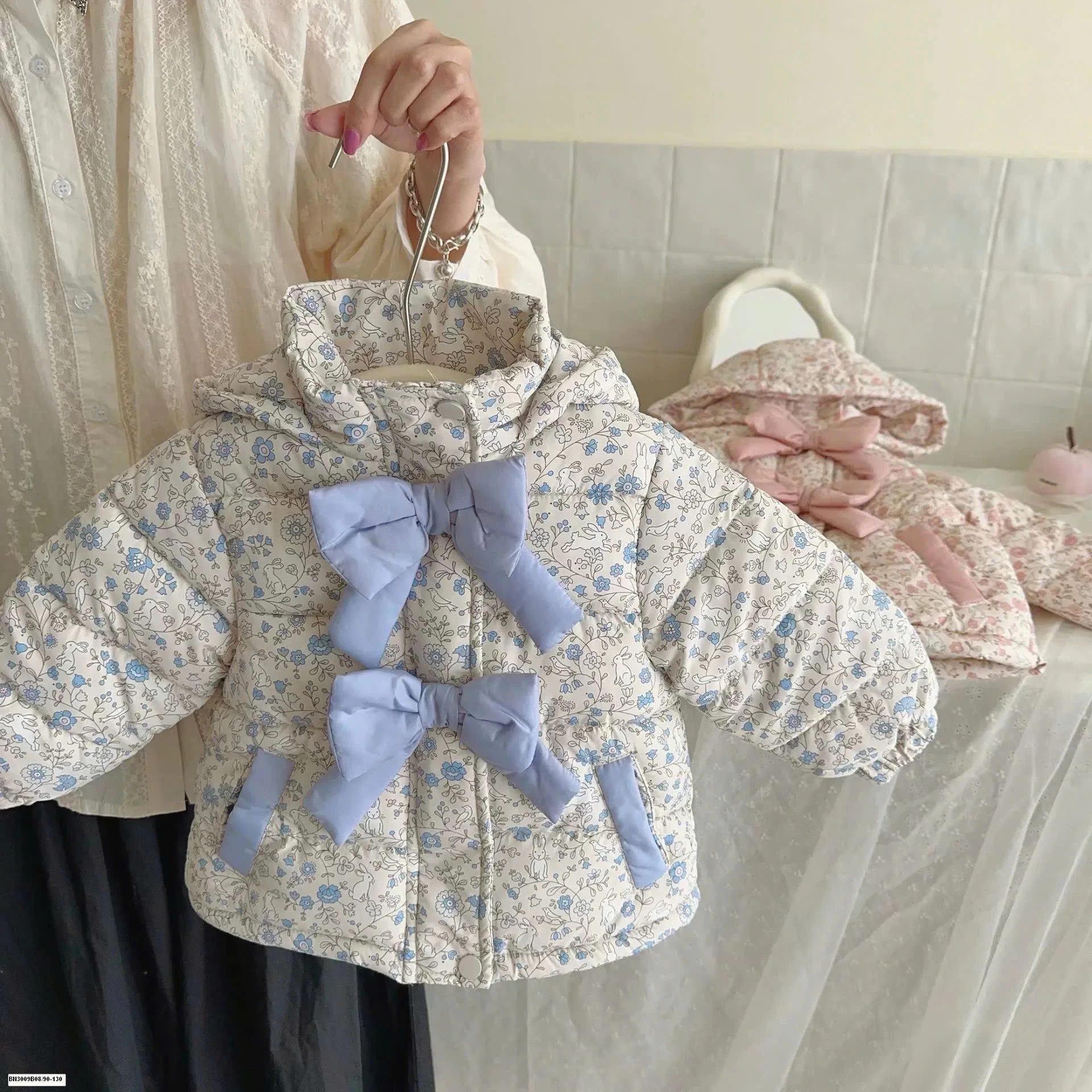 ÁO PHẢO HOA NHÍ LÓT LÔNG