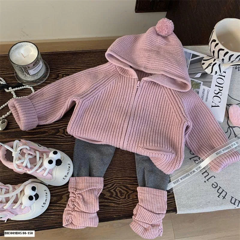 SÉT LEN DỆT HỒNG CÓ MŨ