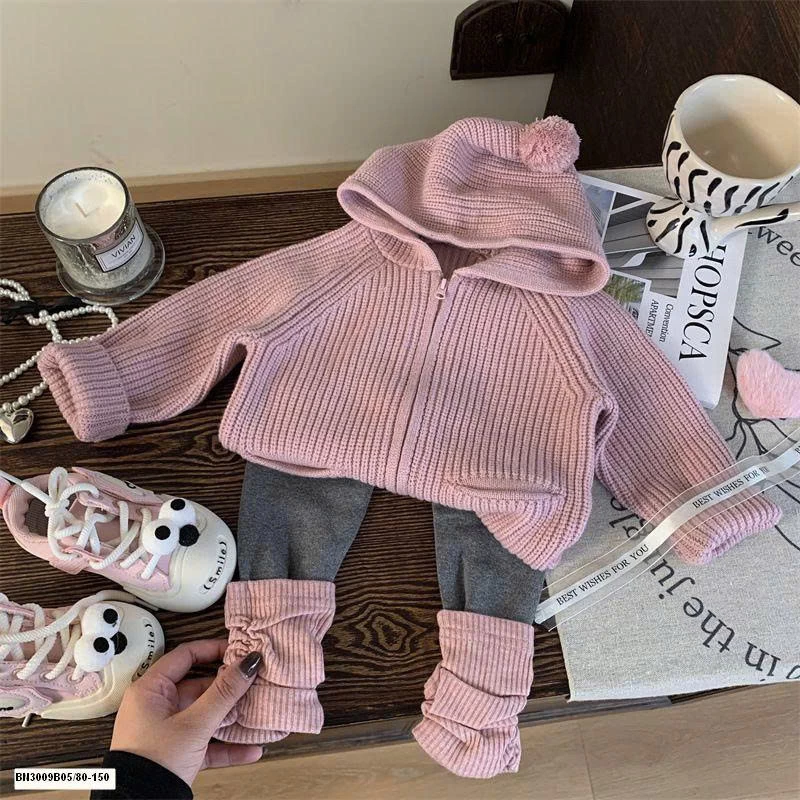 SÉT LEN DỆT HỒNG CÓ MŨ