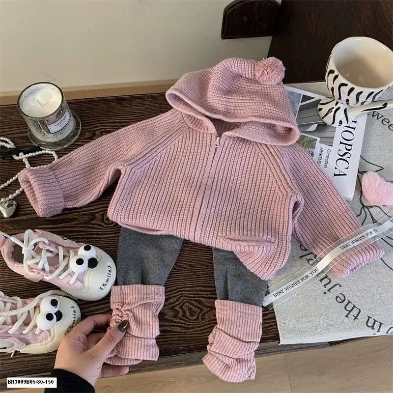 SÉT LEN DỆT HỒNG CÓ MŨ