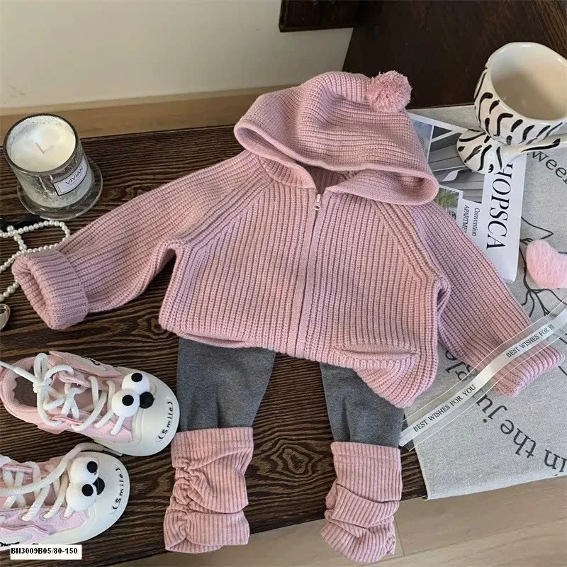 SÉT LEN DỆT HỒNG CÓ MŨ