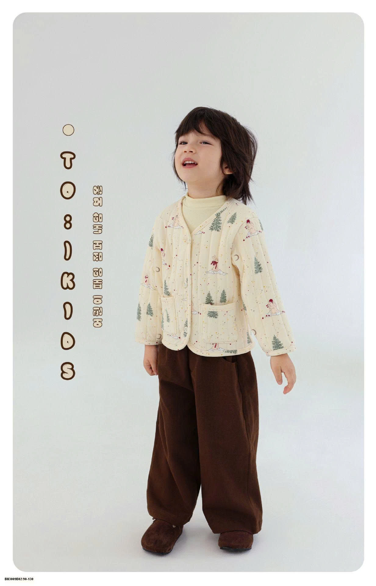 ÁO KHOÁC PHAO HỌA TIẾT LÓT LÔNG HÀN QUỐC