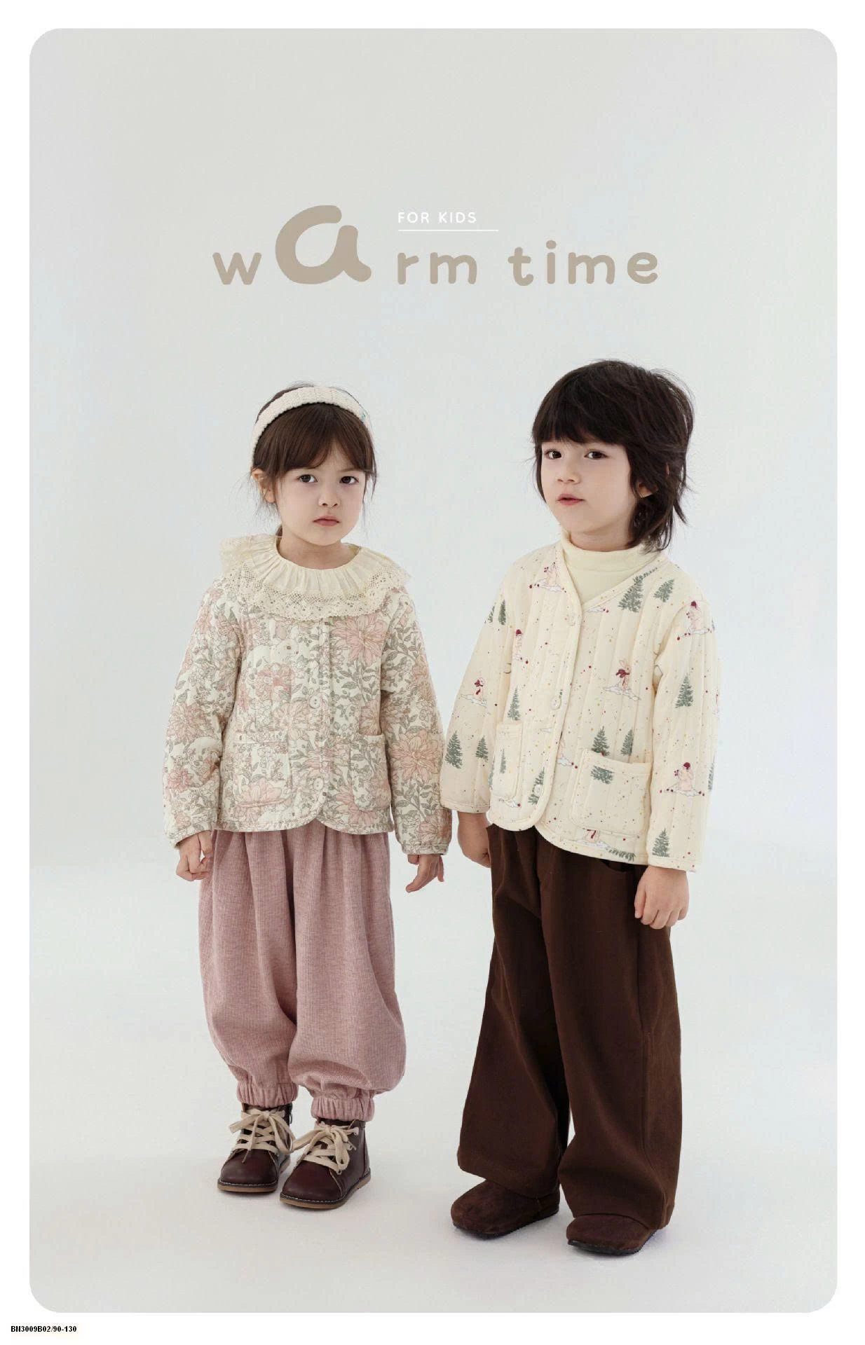 ÁO KHOÁC PHAO HỌA TIẾT LÓT LÔNG HÀN QUỐC