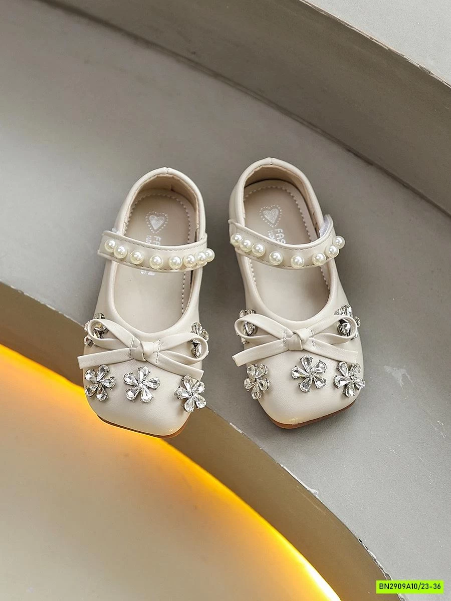 GIÀY BÚP BÊ GẮN HOA ĐÁ