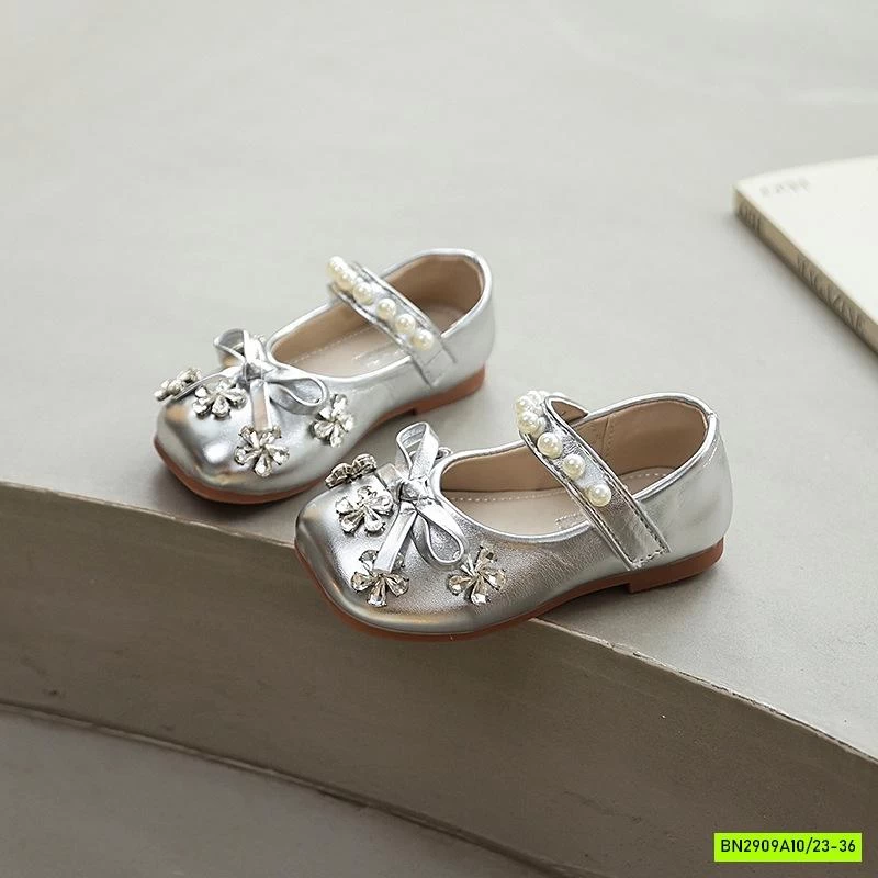 GIÀY BÚP BÊ GẮN HOA ĐÁ