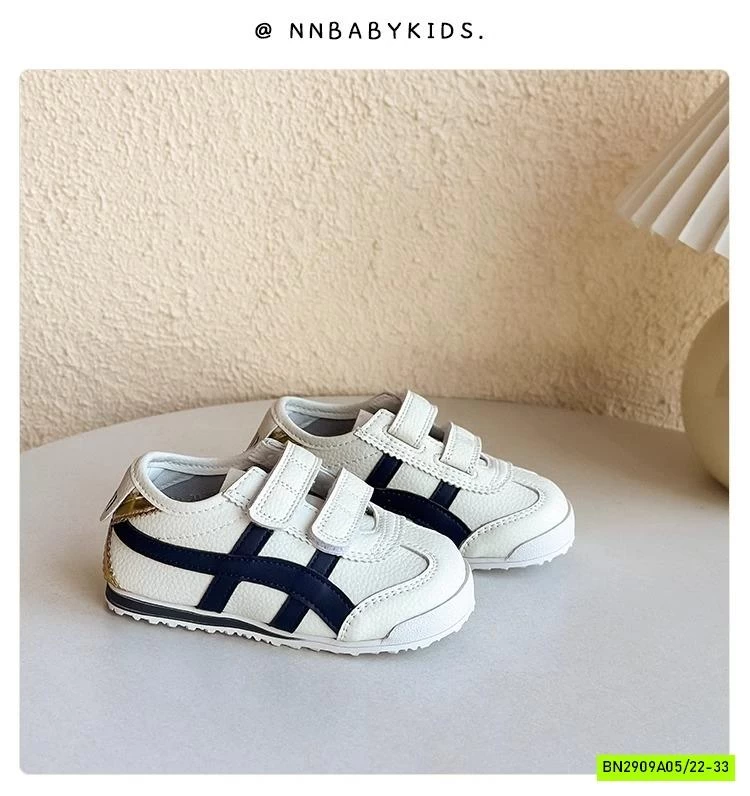 GIÀY THỂ THAO ĐẾ BỆT PHỐI SỌC QUAI DÁN