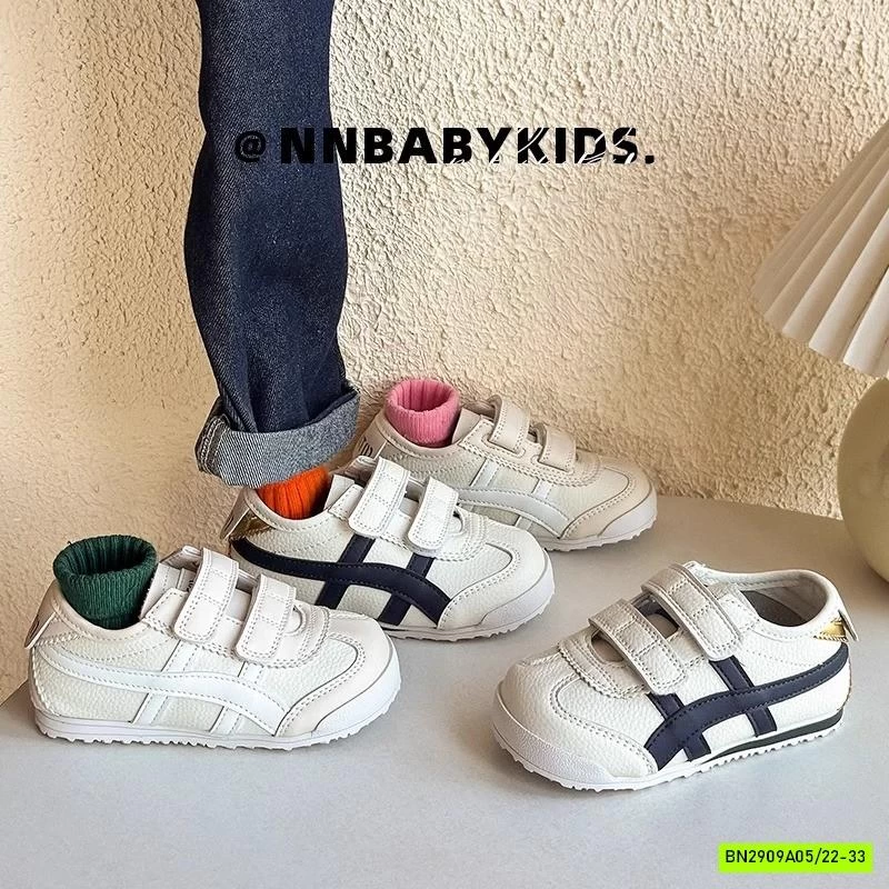 GIÀY THỂ THAO ĐẾ BỆT PHỐI SỌC QUAI DÁN