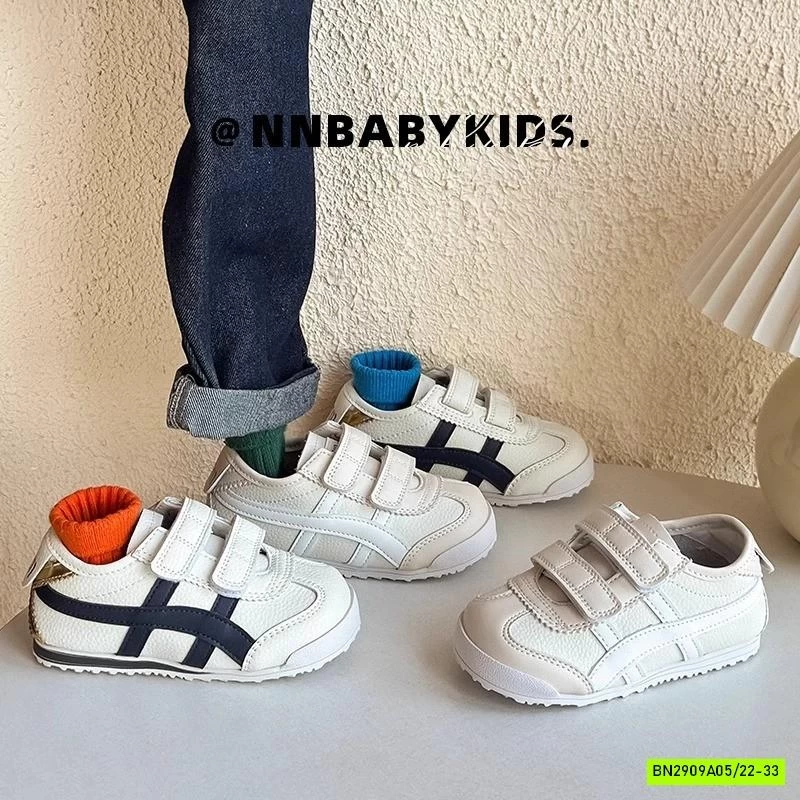 GIÀY THỂ THAO ĐẾ BỆT PHỐI SỌC QUAI DÁN