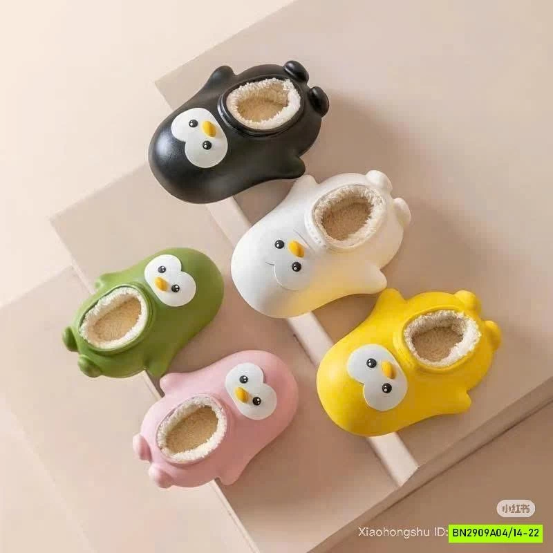 GIÀY NHỰA CHIM CÁNH CỤT LÓT LÔNG