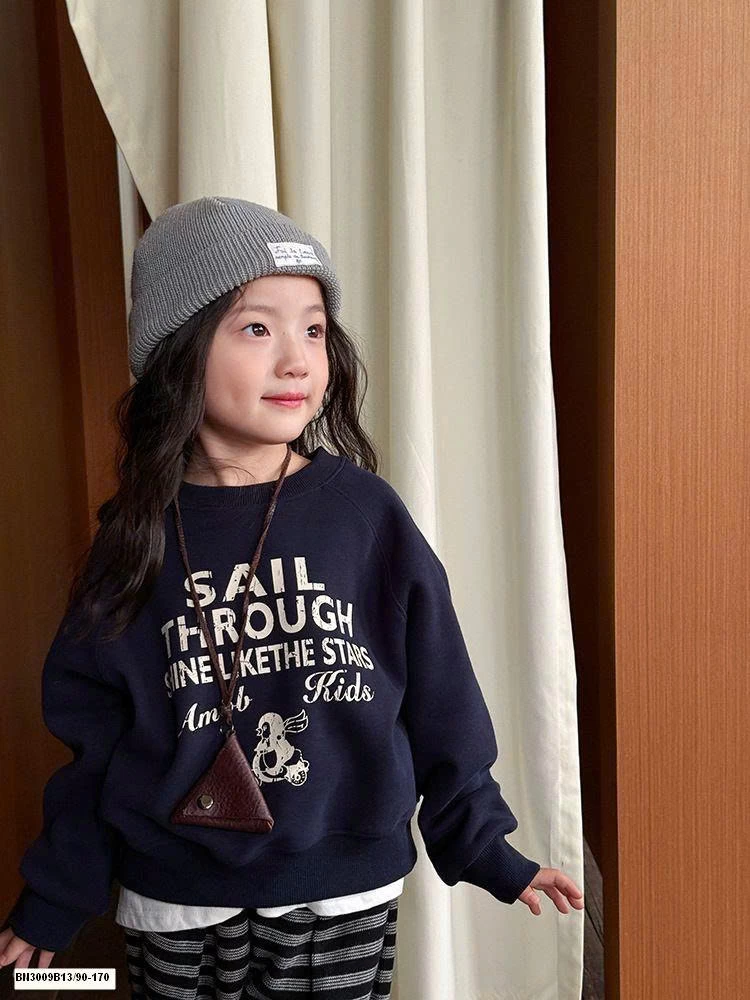 ÁO NỈ IN CHỮ AMBB