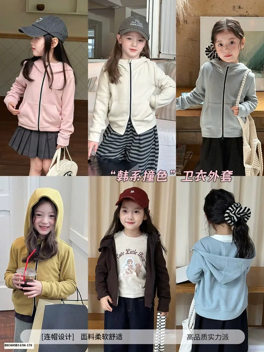 ÁO KHOÁC COTTON LIỀN MŨ VINTAGE