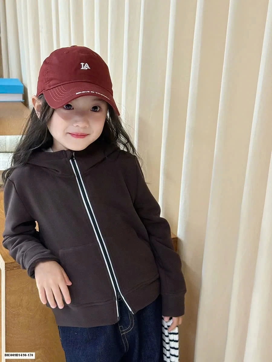 ÁO KHOÁC COTTON LIỀN MŨ VINTAGE