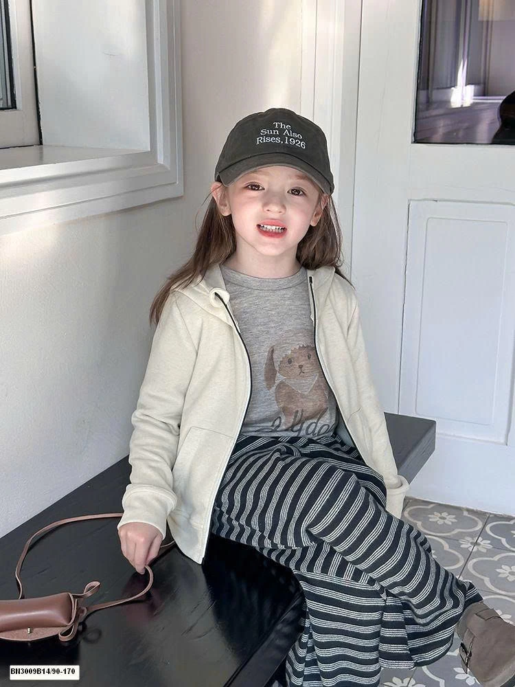 ÁO KHOÁC COTTON LIỀN MŨ VINTAGE