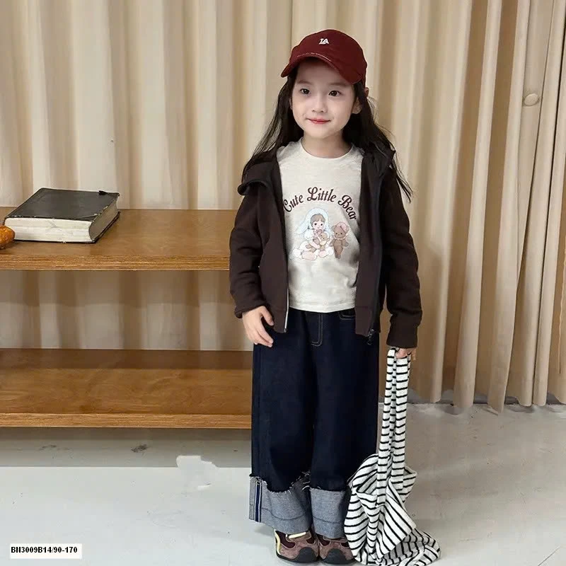 ÁO KHOÁC COTTON LIỀN MŨ VINTAGE