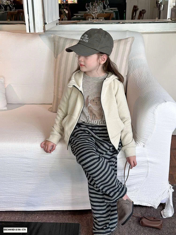 ÁO KHOÁC COTTON LIỀN MŨ VINTAGE