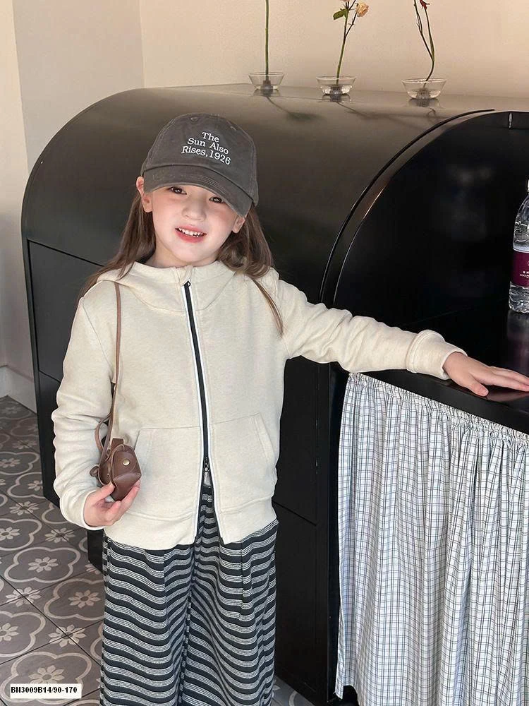 ÁO KHOÁC COTTON LIỀN MŨ VINTAGE