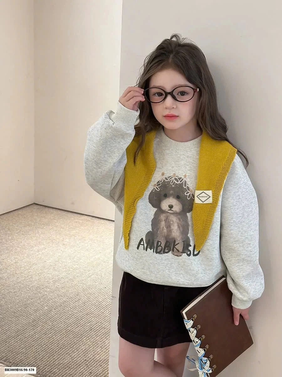 ÁO NỈ IN HÌNH AMBB 25G003