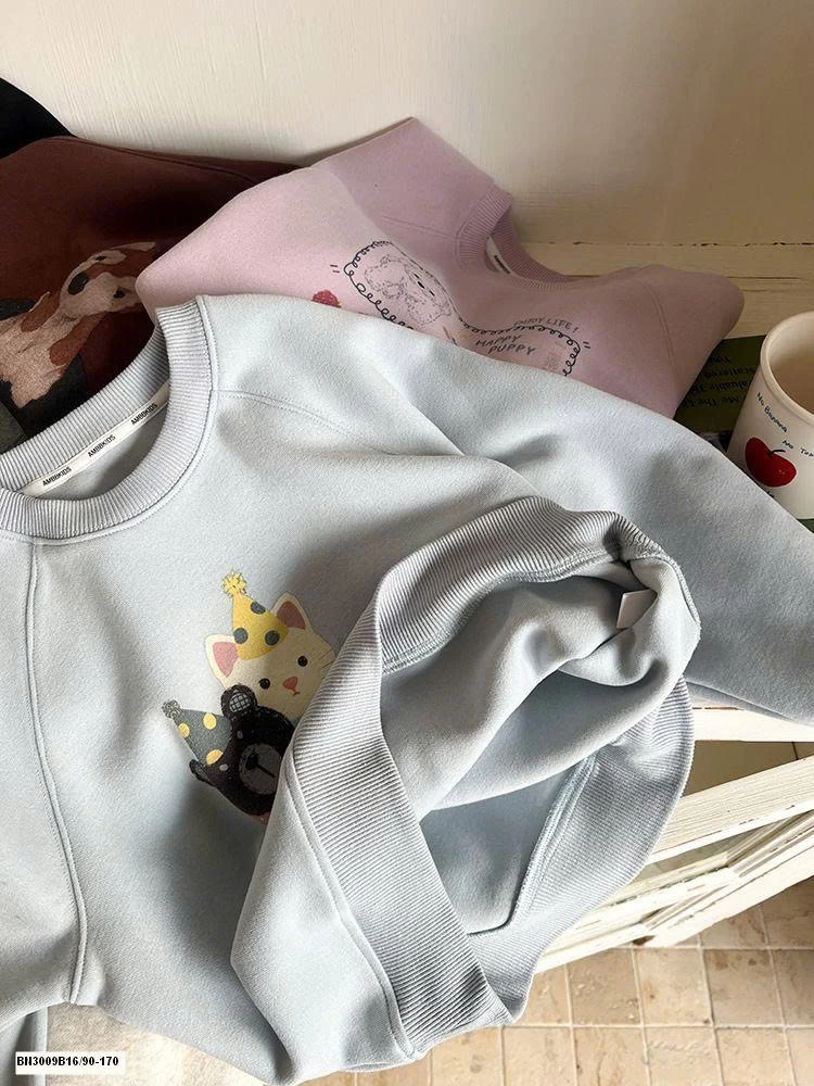 ÁO NỈ IN HÌNH AMBB 25G003