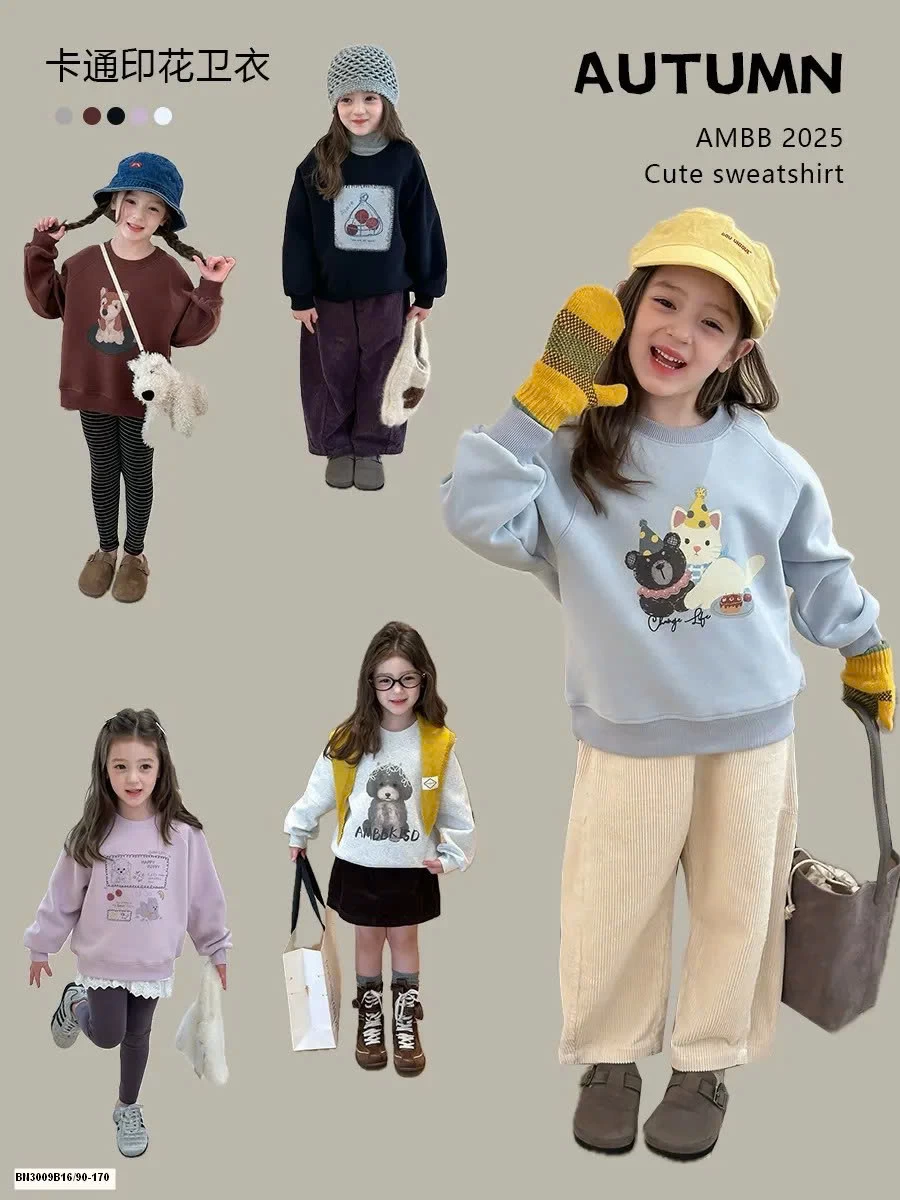 ÁO NỈ IN HÌNH AMBB 25G003