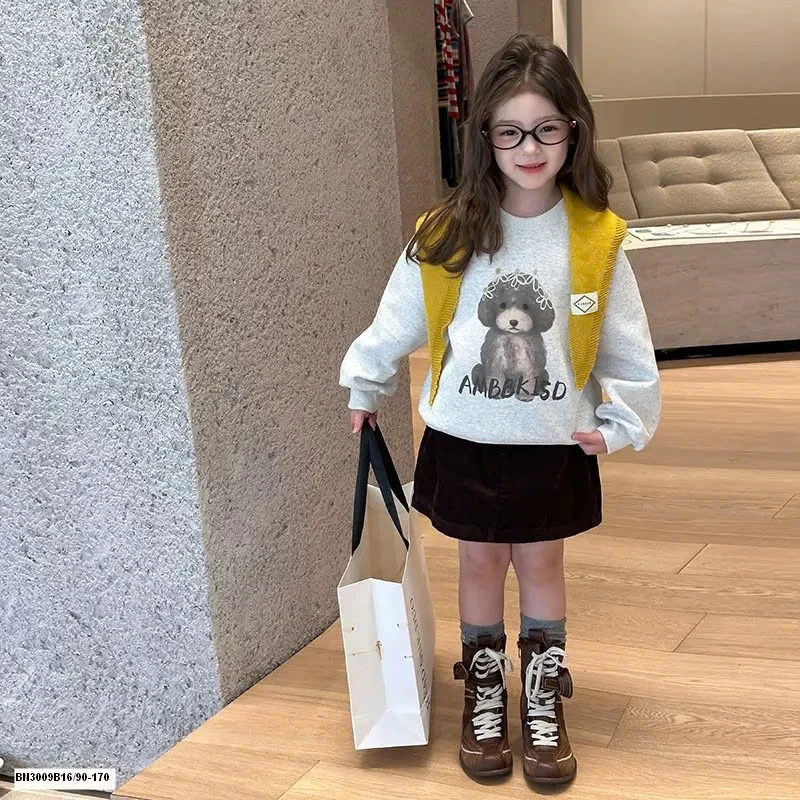 ÁO NỈ IN HÌNH AMBB 25G003