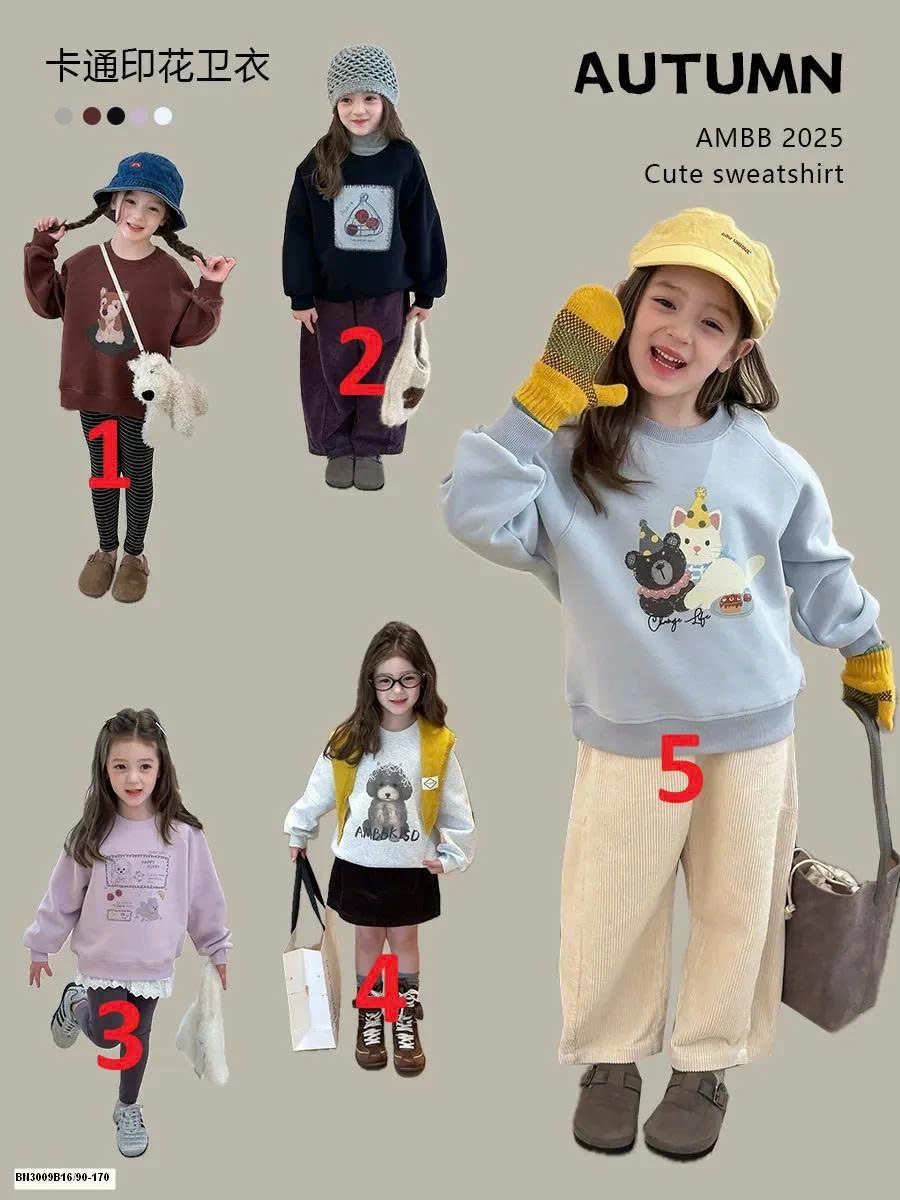 ÁO NỈ IN HÌNH AMBB 25G003