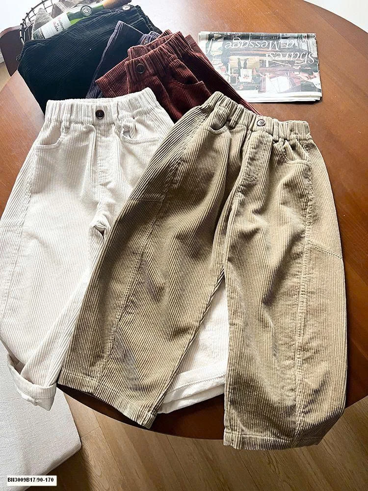 QUẦN BAGGY NHUNG AMBB 25G087