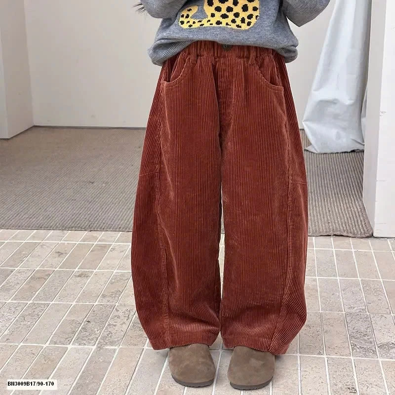 QUẦN BAGGY NHUNG AMBB 25G087