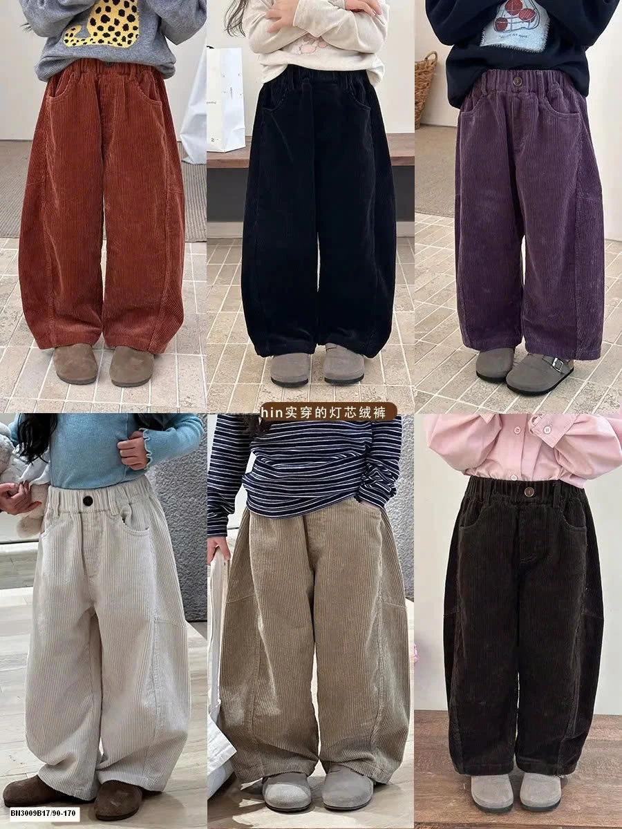 QUẦN BAGGY NHUNG AMBB 25G087