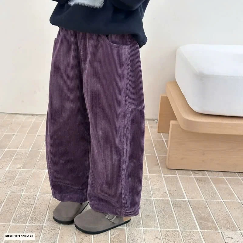 QUẦN BAGGY NHUNG AMBB 25G087