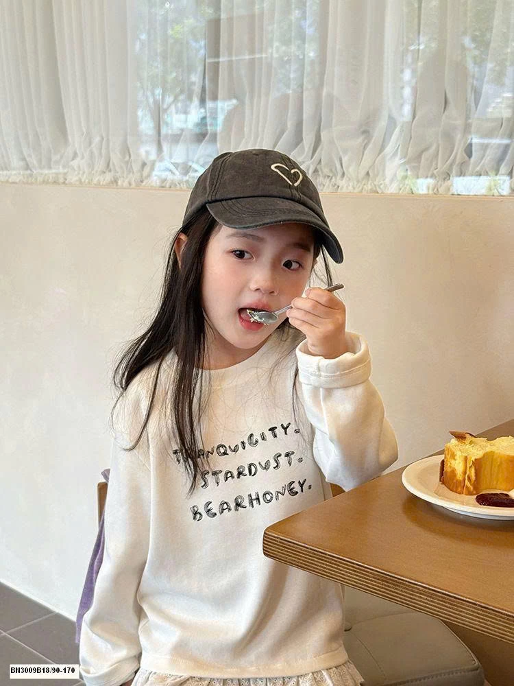 ÁO THUN DÀI TAY MIX REN AMBB  25F031