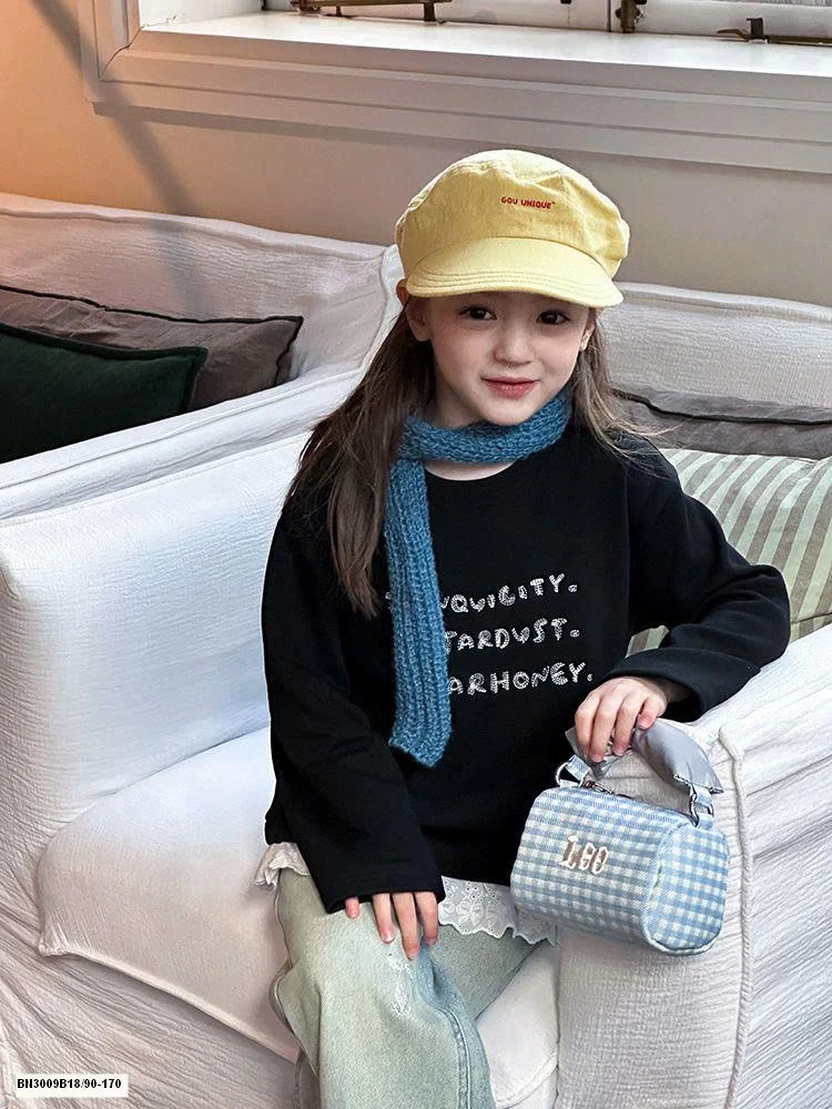 ÁO THUN DÀI TAY MIX REN AMBB  25F031